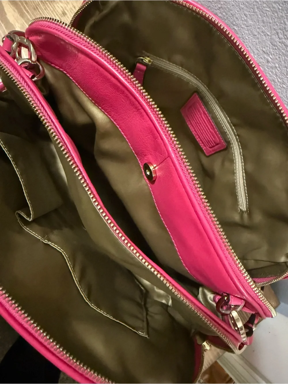 COACH Madison Small Georgie Satchel in Leather - EUC